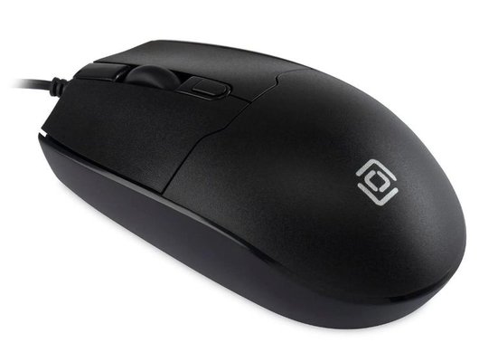 Мышь проводная Oklick 147M черный